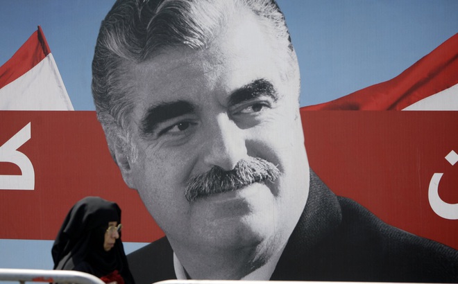 Cố Tổng thống Rafik Hariri bị sát hại năm 2005. Ảnh tư liệu: AFP