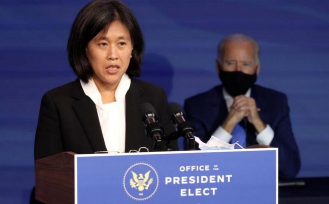 Bà Katherine Tai. Ảnh: AFP Bà Katherine Tai. Ảnh: AFP