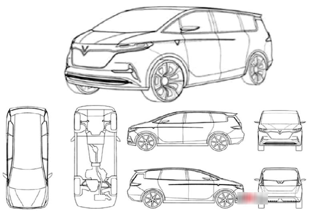 Trọn bộ 11 thiết kế ô tô mới được VinFast đăng ký bảo hộ - Ảnh 10.