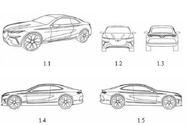 Trọn bộ 11 thiết kế ô tô mới được VinFast đăng ký bảo hộ - Ảnh 3.