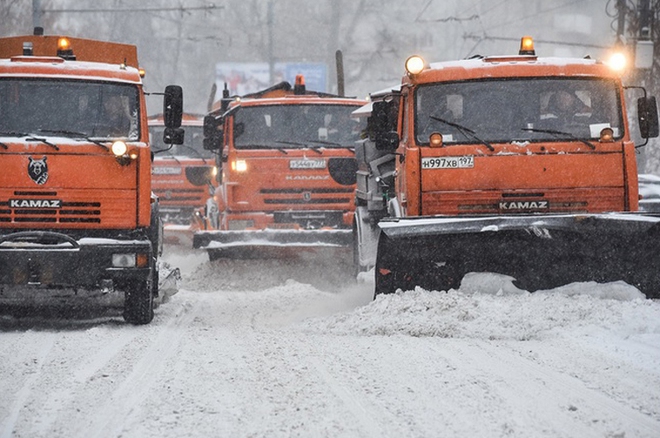 Moskva đối phó ra sao với băng tuyết vào mùa đông lạnh giá - Ảnh 1.