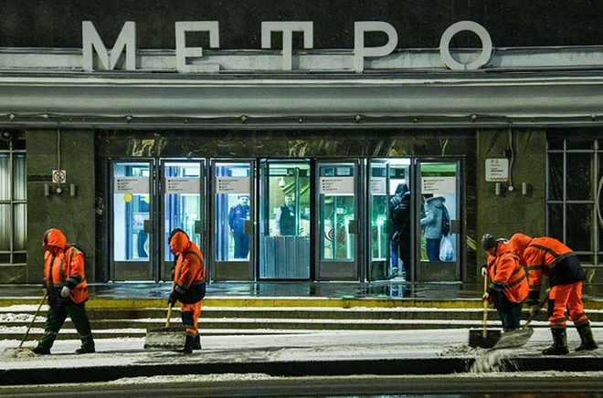 Moskva đối phó ra sao với băng tuyết vào mùa đông lạnh giá - Ảnh 2.