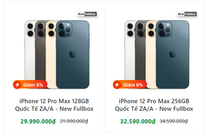 iPhone 12 và iPhone 12 Pro Max siêu lướt bán rẻ không ngờ - Ảnh 3.