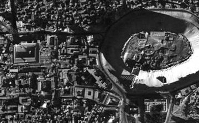 Aleppo ở Syria, được thực hiện bởi Mission 8652 của chiếc U2 vào ngày 19-11-1959.