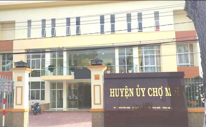 Huyện ủy Chợ Mới, nơi ông Lĩnh công tác