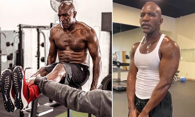 Lộ diện đối thủ của huyền thoại Evander Holyfield trong ngày tái xuất - Ảnh 2.