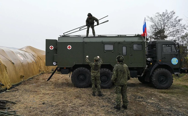 Quân đội Nga triển khai bệnh viện dã chiến ở Nagorno-Karabakh