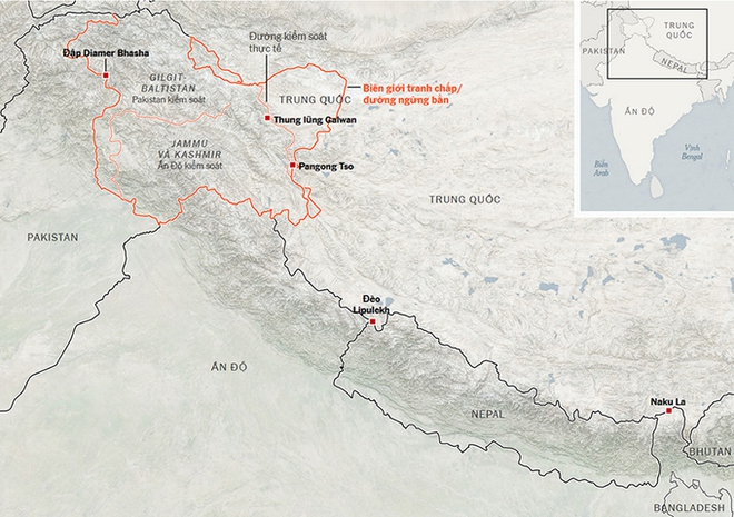 Ấn Độ chuẩn bị đối phó kịch bản lưỡng đầu thọ địch ở khu vực biên giới - Ảnh 1.
