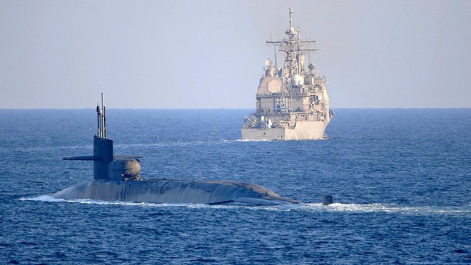 Tàu ngầm mang 154 tên lửa dẫn đường của Mỹ tiến vào Vịnh Ba Tư - Ảnh 3.
