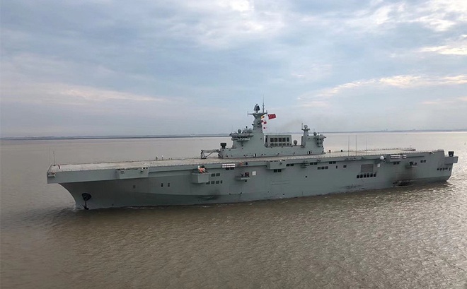 Tàu Type-075 LHD của Trung Quốc. Nguồn: Asianmilitaryreview.