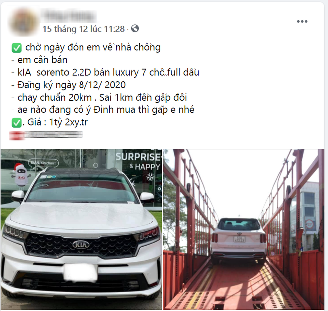 Bất ngờ với giá Kia Sorento bản lướt đầu tiên, xe mới cóng còn nguyên bọc nilon - Ảnh 1.