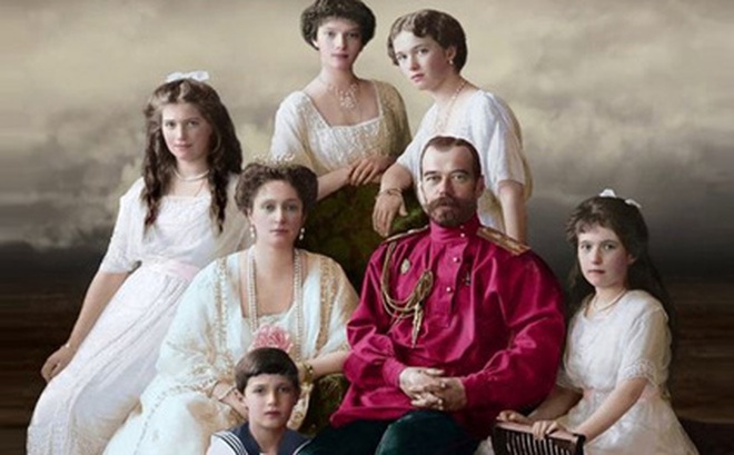 Gia đình Sa hoàng Nga Nicholas II.