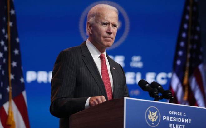 Tổng thống đắc cử Joe Biden. Ảnh: CNN.