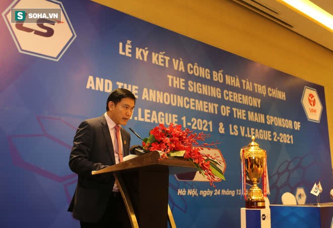 V-League tiếp tục đồng hành với nhà tài trợ Hàn Quốc - Ảnh 1.