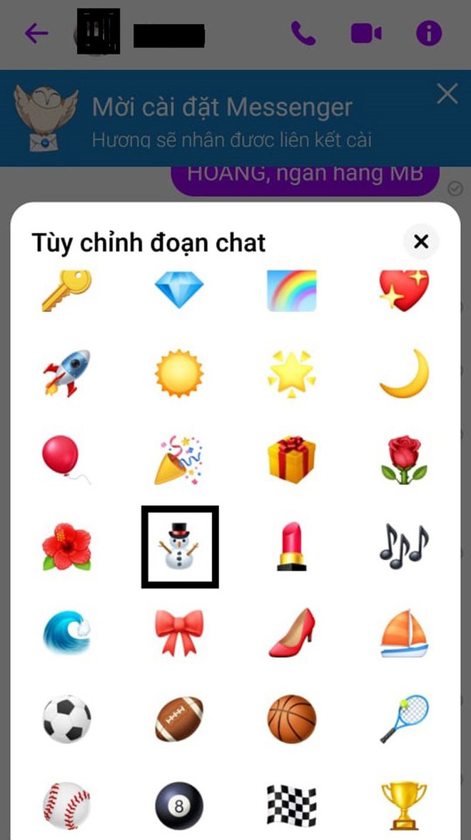 Hướng dẫn cách mang không khí Giáng sinh lên Facebook Messenger - Ảnh 3.