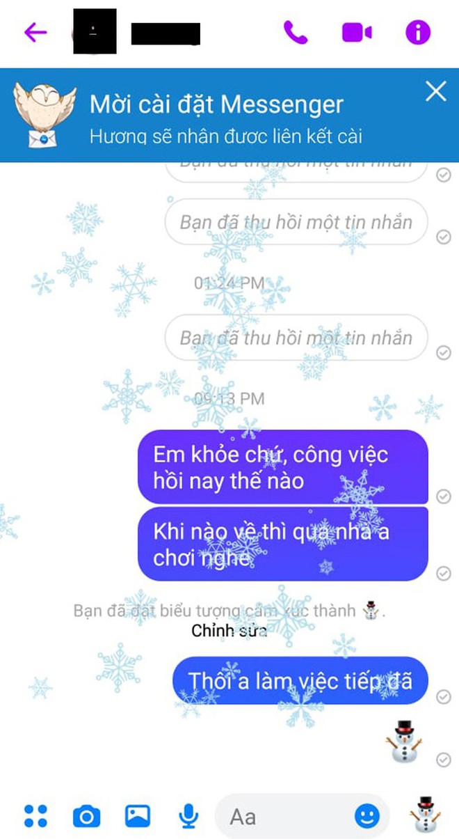 Hướng dẫn cách mang không khí Giáng sinh lên Facebook Messenger - Ảnh 4.