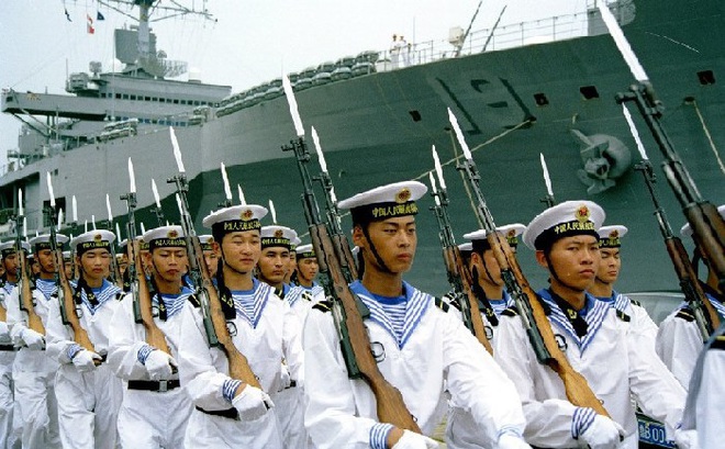 Hoạt động của hải quân Trung Quốc năm nay gia tăng khoảng 50% so với năm ngoái.