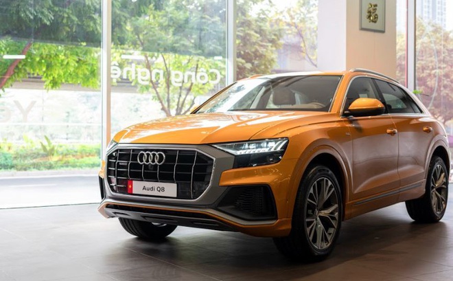 Audi Q8 vừa cập bến. (Ảnh: Audi)