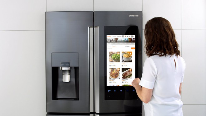 Samsung trình diễn thế giới tương lai thông qua chiếc tủ lạnh như thế nào? - Ảnh 1.