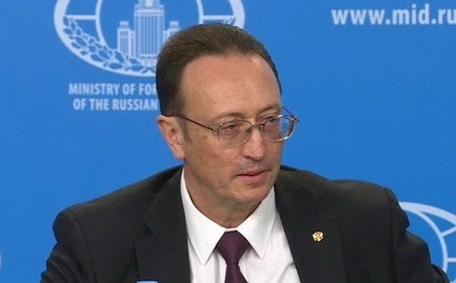 Cục trưởng Cục Kiểm soát và không phổ biến vũ khí hạt nhân thuộc Bộ Ngoại giao Nga ông Vladimir Yermakov. Nguồn: Ifeng.