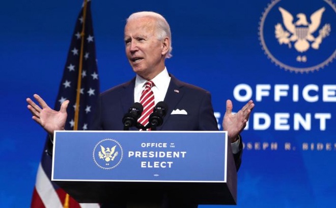 Tổng thống đắc cử Joe Biden. Ảnh: Getty