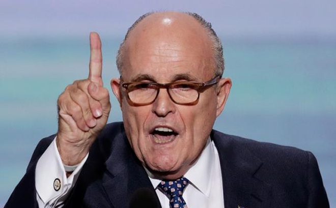 Rudy Giuliani, luật sư riêng của ông Trump. Ảnh: AP