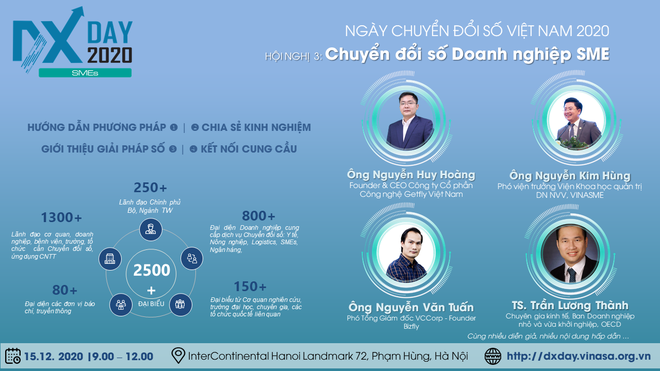 Ngày Chuyển đổi số Việt Nam (DXDay) lần đầu tiên được tổ chức, tập trung vào người thật, việc thật - Ảnh 1.