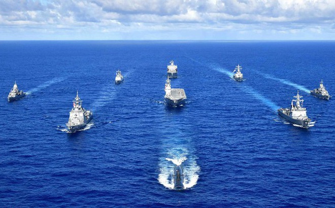 Mỹ có kế hoạch tái lập Hạm đội Một để tăng cường sức mạnh và sự có mặt tại khu vực Ấn Độ - Thái Bình Dương nhằm đối phó Trung Quốc (Ảnh: Twitter@U.S. Pacific Fleet).