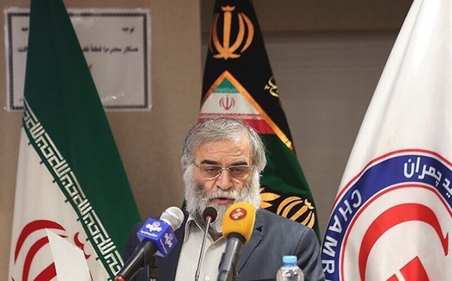 Nhà khoa học hạt nhân hàng đầu Iran Mohsen Fakhrizadeh. Ảnh: Tasnim News Agency
