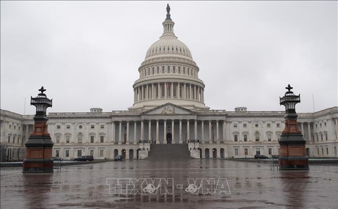 Toà nhà Quốc hội Mỹ ở Washington, DC. Ảnh: AFP/TTXVN