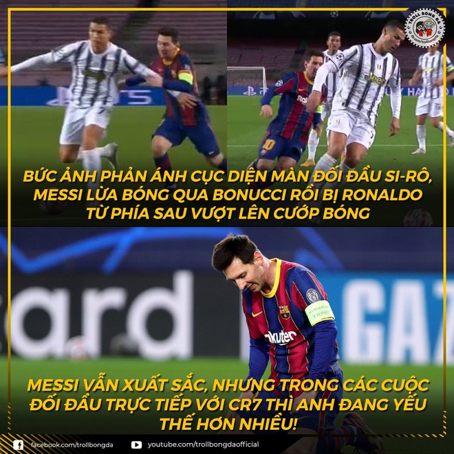 Biếm họa 24h: Ronaldo chiến thắng tuyệt đối trước Messi - Ảnh 1.