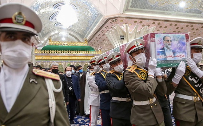 Loạt nghi phạm sát hại nhà khoa học hàng đầu Iran Mohsen Fakhrizadeh đã bị bắt nhưng danh tính vẫn giấu kín. (Ảnh: Reuters)