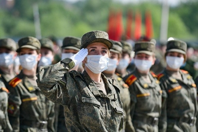 Nga diễn tập hoành tráng chuẩn bị cho lễ duyệt binh Ngày Chiến thắng - Ảnh 7.