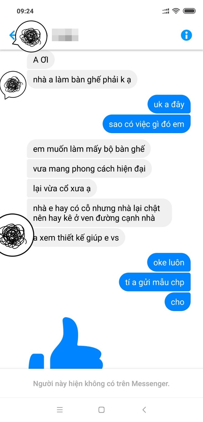 Làm đúng yêu cầu của khách, anh thợ tạo ra chiếc bàn vừa hiện đại vừa cổ xưa nhưng lại bị mắng hâm và phải đem thanh lý gấp - Ảnh 1.