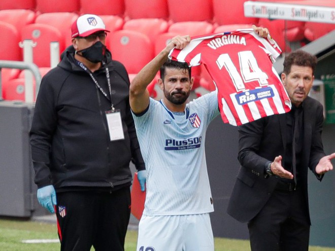 Diego Costa giải cứu Atletico, dành tặng bàn thắng cho đồng nghiệp u não - Ảnh 1.