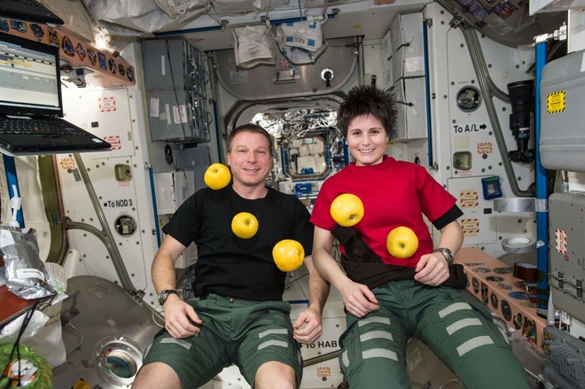 Cuộc sống khác thường của các phi hành gia trên trạm vũ trụ ISS - Ảnh 2.