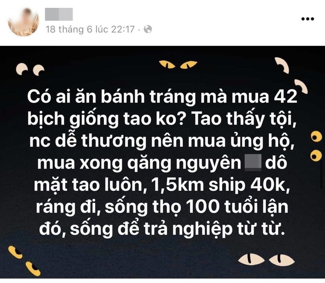 Mua 42 bịch bánh tráng trộn ngay gần nhà nhưng bị thu tận 40k tiền ship, anh chàng cau có đăng đàn hẳn 30 status để đòi công lý cho mình - Ảnh 8.