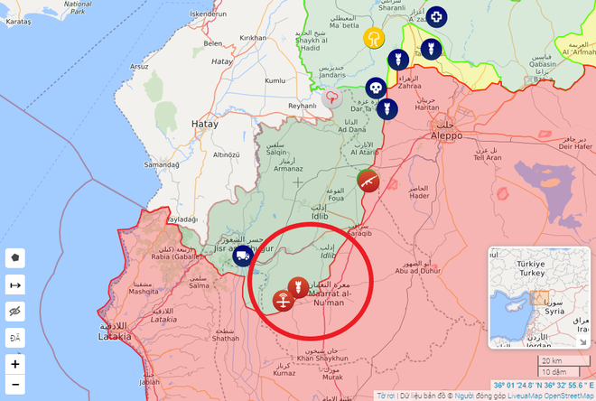 Biên giới nguy cấp, tướng lĩnh Ấn Độ họp khẩn - Quân đội Syria ùn ùn kéo đến Idlib, chiến sự căng thẳng - Ảnh 1.