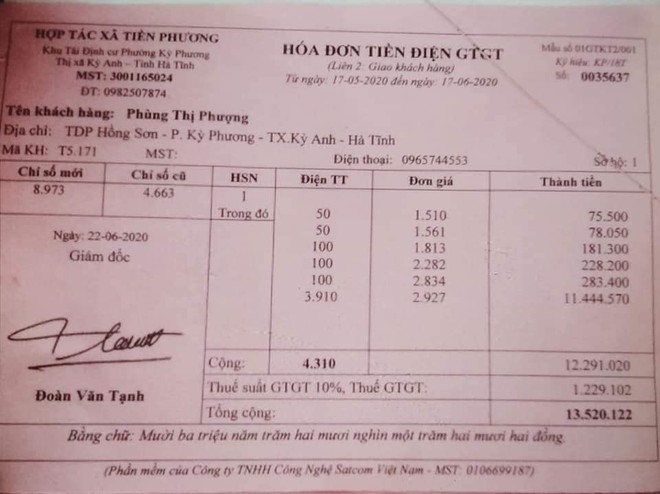 Xôn xao hóa đơn tiền điện của người phụ nữ sống độc thân lên đến hơn 13 triệu đồng - Ảnh 1.