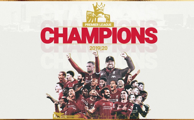 Liverpool chính thức giành chức vô địch Premier League sau 30 năm chờ đợi