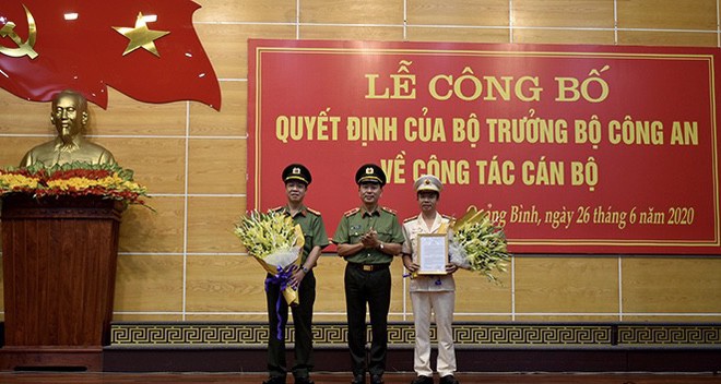 Quảng Bình, Hà Nam có Giám đốc công an mới - Ảnh 2.
