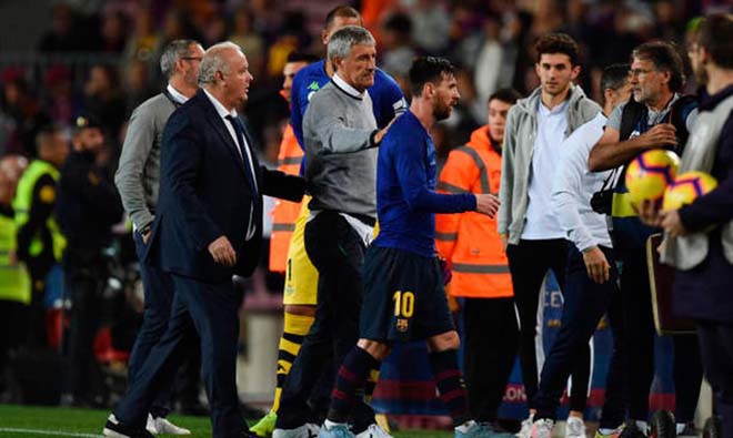 Messi chống đối HLV Setien, Barcelona chuẩn bị thay tướng - Ảnh 2.