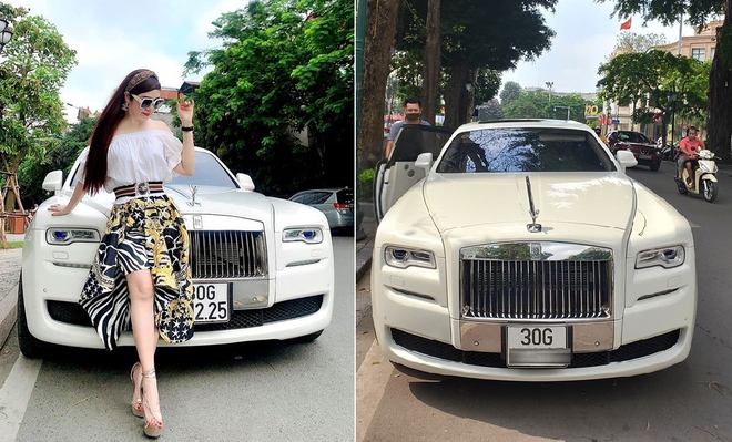 Bà chủ xinh đẹp buôn kim cương, đi Rolls-Royce tại Hà Nội là ai? - Ảnh 2.