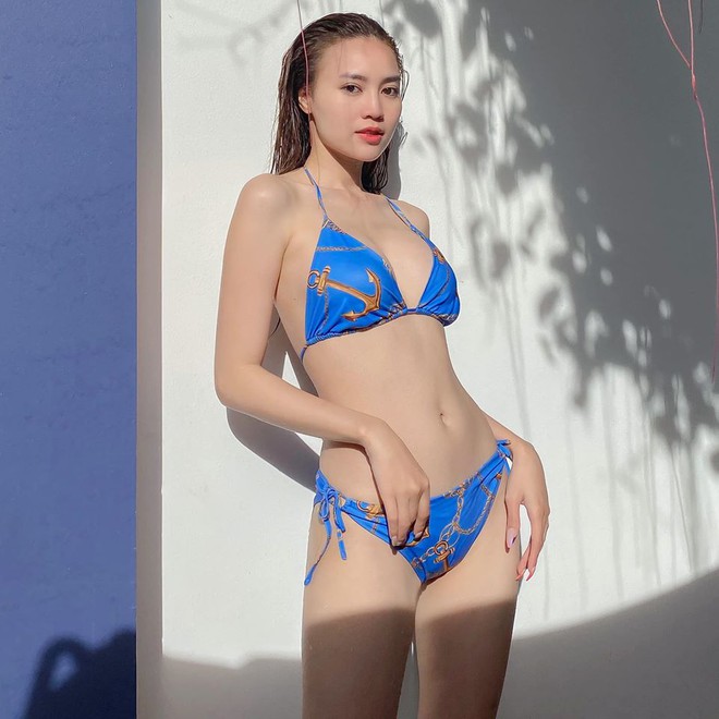 Không còn gầy gò, Ninh Dương Lan Ngọc tung loạt ảnh bikini cực nóng bỏng - Ảnh 2.