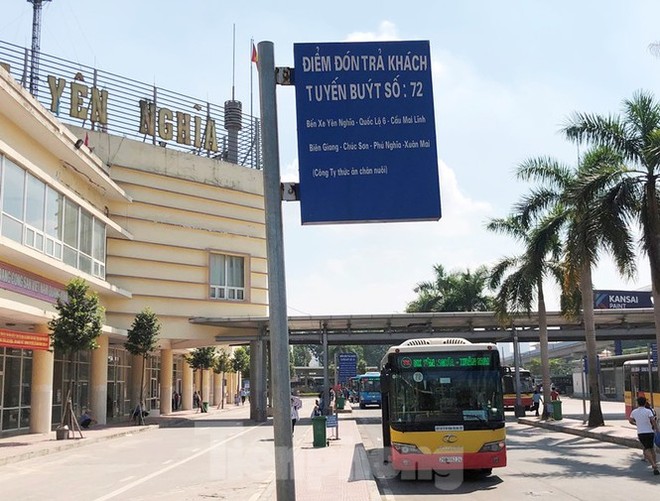 Cận cảnh tuyến xe buýt doanh nghiệp dọa dừng hoạt động ở Hà Nội - Ảnh 6.