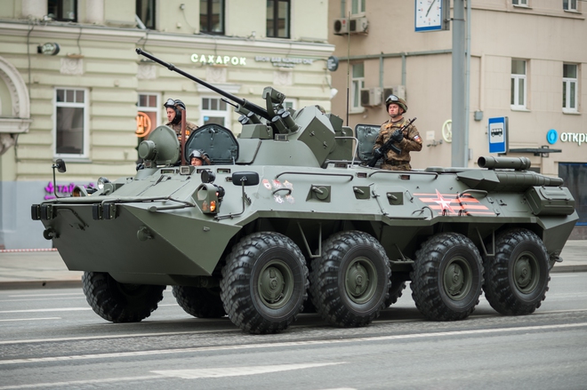 Lao xe bom vào Quân cảnh Nga, khủng bố Syria trả giá đắt: Quái thú BTR-82A lập công lớn - Ảnh 7.