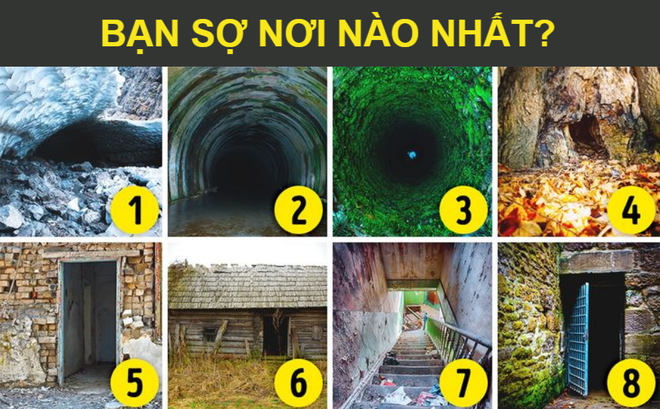 Trắc nghiệm: Địa điểm khiến bạn kinh hãi nhất lại tiết lộ điều bạn khao khát nhất