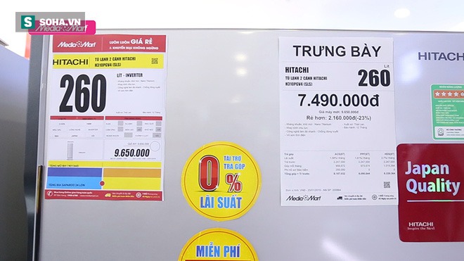 Tủ lạnh hạng sang siêu tiết kiệm điện giảm giá tới 50% - Ảnh 1.