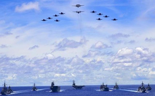 Australia tham gia tập trận hải quân với Mỹ và Nhật Bản