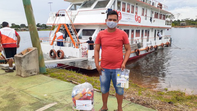 Vì sao ở Brazil lại có những bệnh viện nổi giúp điều trị người nhiễm virus Corona? - Ảnh 1. Vì sao ở Brazil lại có những bệnh viện nổi giúp điều trị người nhiễm virus Corona? - Ảnh 1.